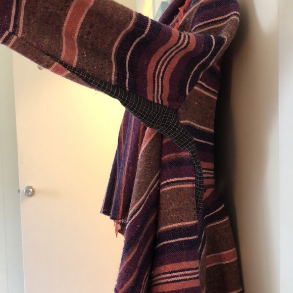 Handmade purple & pink striped jacket 💕💟 - Picture 11 of 14